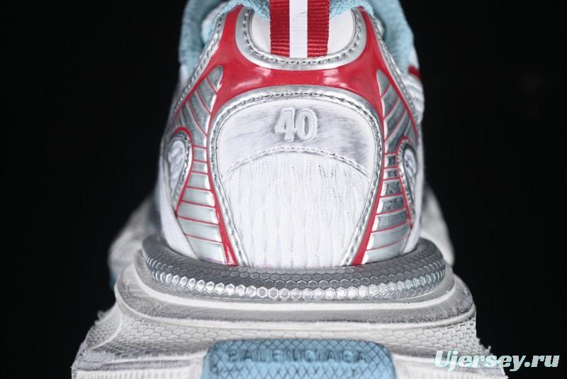 Balenciaga Phantom Sneaker 3XL Running Shoes with Transparent Heel Strap - W3XCH1614