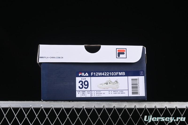 Fila Fusion Retro Mars Running Shoes with Lace-Up Design and Cushioned Sole - F12W422103FMB