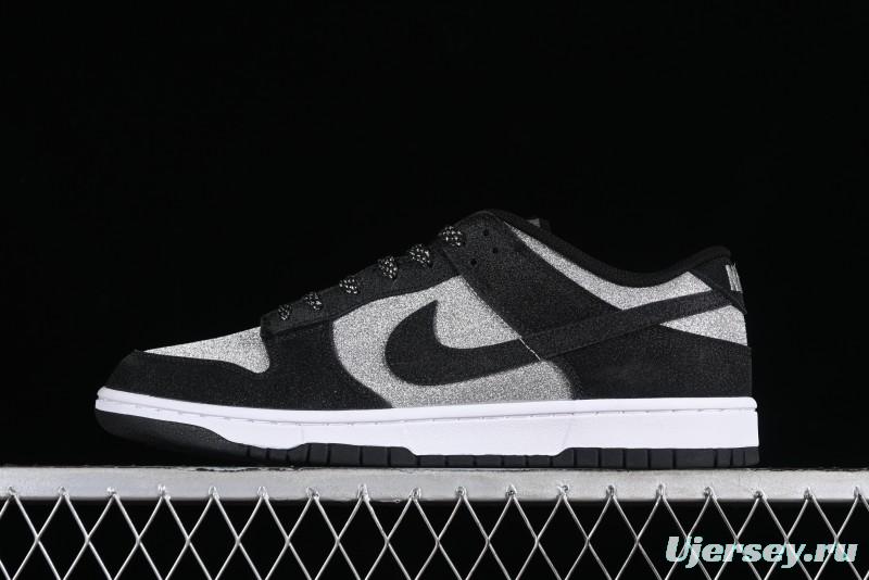 Nike SB Dunk Low Black Starry Sky Anniversary Custom Low-Top Casual Skate Shoes - LW1818-101