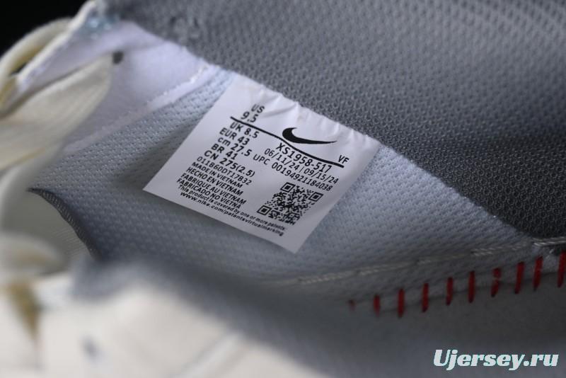 Nike Air Force 1 '07 Low Stussy Collaboration Light Grey Blue Sole Low-Top Casual Sneakers - XS1958-517
