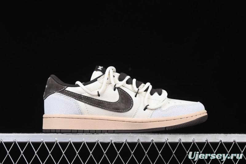 Nike Travis Scott x Fragment Design x Air Jordan 1 Low OG SP AJ1 - XS3186-204