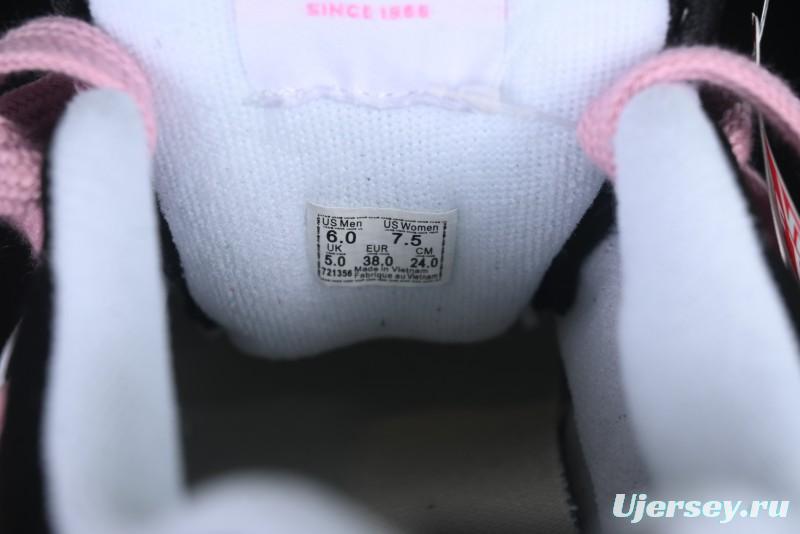 Vans Knu Skool Black Pink Color Comfortable Fashion Anti-Slip Wear-Resistant Low-Top Casual Skate Shoes - VN0009QCB9P