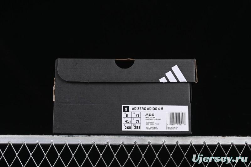 Adidas Adizero Adios 4 M Running Shoes Lightweight Breathable Low-Top - JR6357