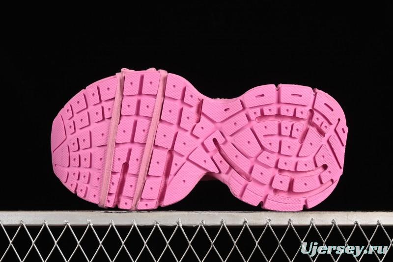 Balenciaga Phantom Sneaker Ten-Gen Trend Running Shoes with Transparent Heel Strap - W3XDC5000