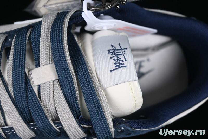 Nike SB Dunk Low Stussy Anniversary Custom Low-Top Casual Skate Shoes - DM6868-030