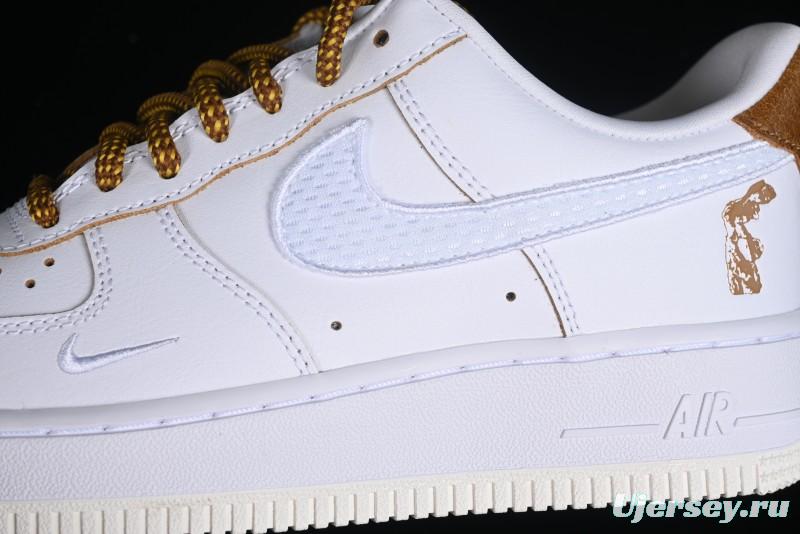 Nike Air Force 1 '07 Low Casual Sneakers with Full-Length Air Cushion - HF5716-111