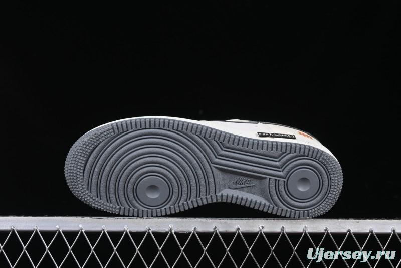 Nike Air Force 1 '07 Low UN Collaboration Beige Grey Metal Tag Casual Sneakers - DF0188-023