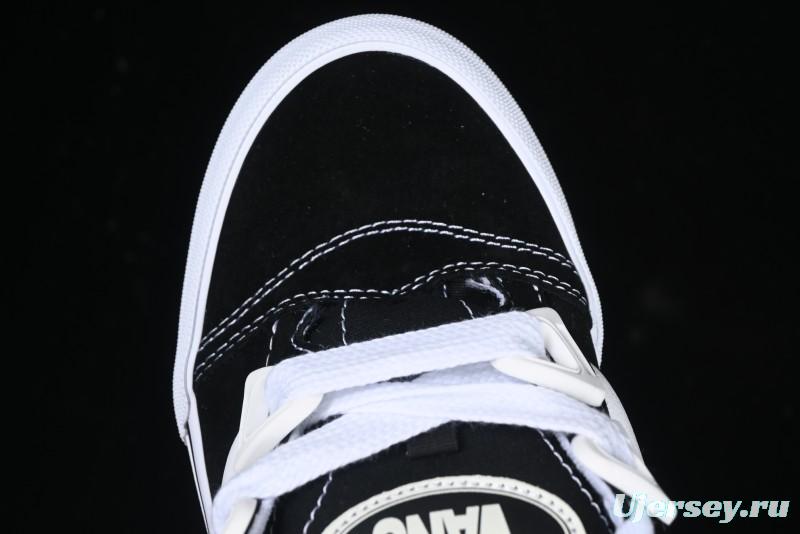 Vans Knu Skool DR Black White New Series Chunky Sneakers - VN000CZUVE9