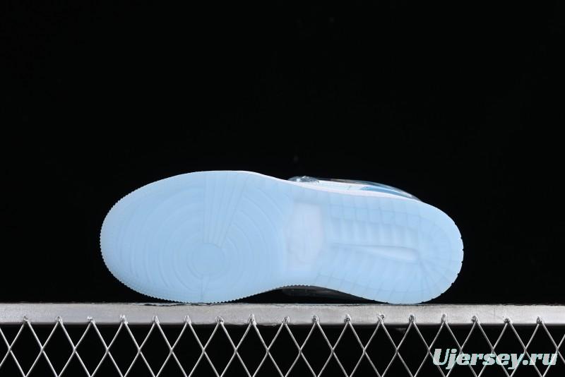 Nike Air Jordan 1 Low Custom Black Green Casual Sneakers - FN7366-400