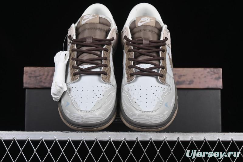 Nike Dunk Low Panda Prank Pioneer Project Jupiter Black Grey Low Top Casual Sneakers - HQ1175-240