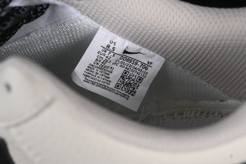 Nike Air Force 1 '07 Low Ted x Portland Triple Collaboration Reflective Black Casual Sneakers - DD8959-706