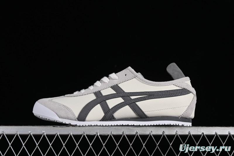 Onitsuka Tiger Mexico 66 Low-Top Leather Casual Running Shoes - 1183C076-100