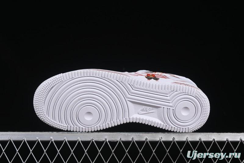 Nike Air Force 1 '07 Low Casual Sneakers with Chinese Anime Nezha Legend Design - ZH0316-061