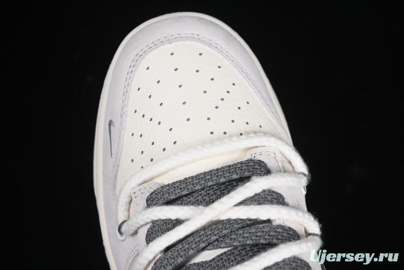 Nike SB Dunk Low Carhartt x Supreme Collaboration Anniversary Edition Customized Low-Top Casual Skate Shoes - YX5066-239