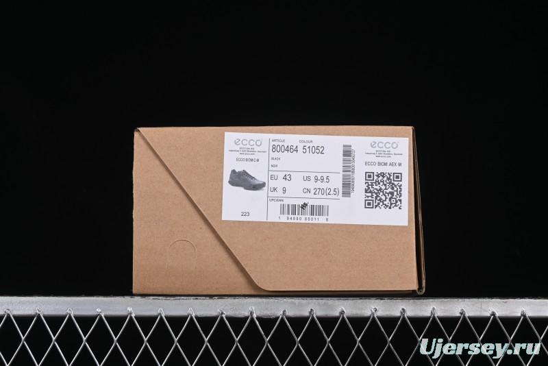 ECCO BIOM C Leather Running Shoes with Anti-Tear Technology and Trendy Color Design - 80046451052