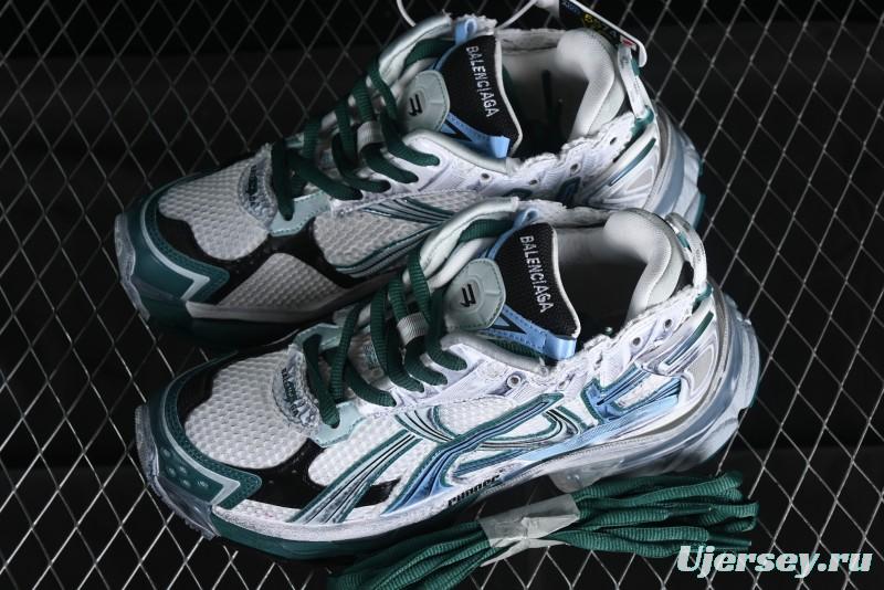 Balenciaga Runner Kith Four Color Retro Casual Shoes - W3RMU9034