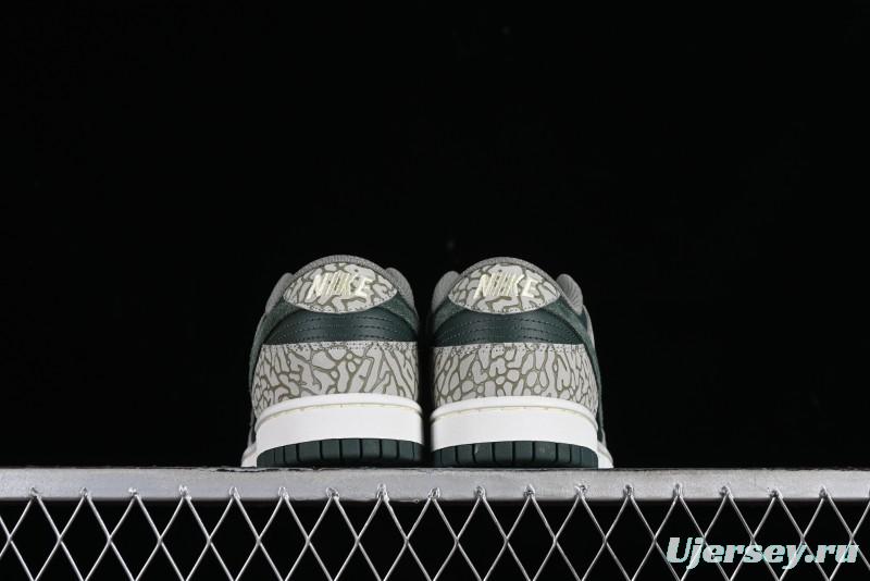 Nike Dunk Low Urban Landscape 2.0 Cracked Suede SB Low-Top Casual Sneakers - HF4878-053