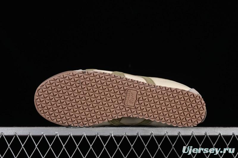 Onitsuka Tiger Mexico 66 Low-Top Leather Casual Running Shoes - 1183C076-101