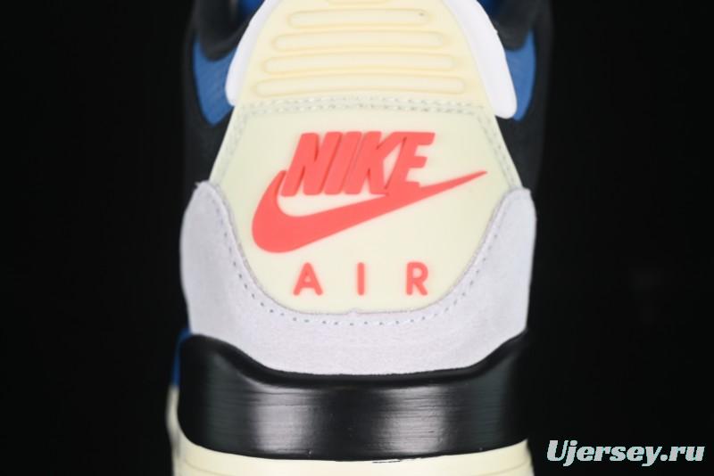 Nike Air Jordan 3 OG "Rare Air" Retro Basketball Shoes with Reverse Swoosh Design - IB8967-004