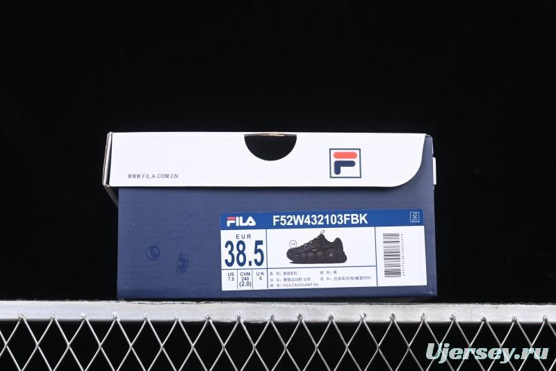 Fila Breathable Cat Paw Sneakers F52W432103FBK with Lightweight Eco-Friendly Material and Cushioned EVA Midsole