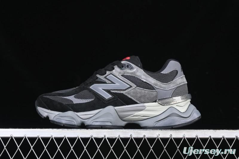 New Balance 9060 Retro Casual Running Shoes with ABZORB Cushioning Technology - U9060BLK