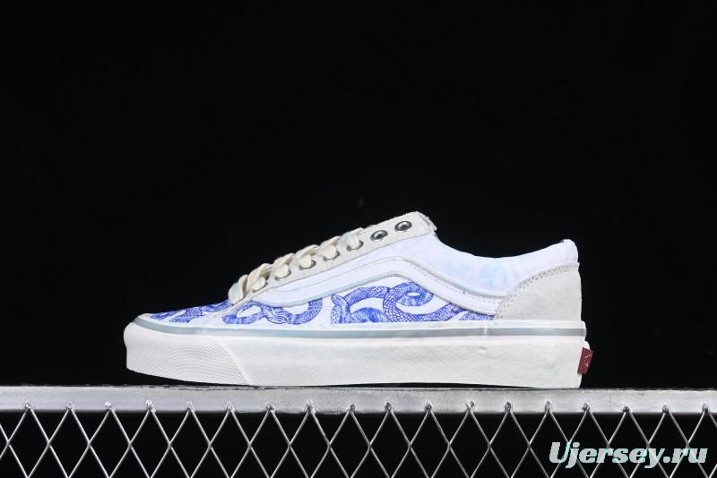 Vans Old Skool Year of the Snake Limited Edition Low-Top Casual Skate Shoes - VN000D57CDA