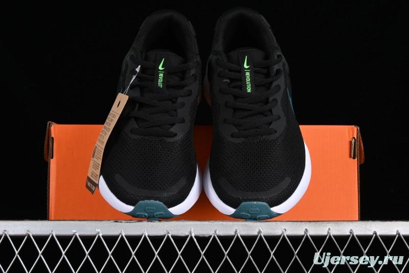 Nike Revolution 7 Wide Running Shoes with Breathable Mesh and Durable Cushioning - FB2207-004