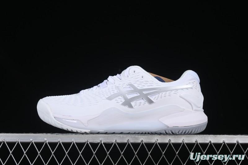 Asics Gel-Resolution 9 Wide Retro Breathable Cushioned Casual Running Shoes - 1042A226-100