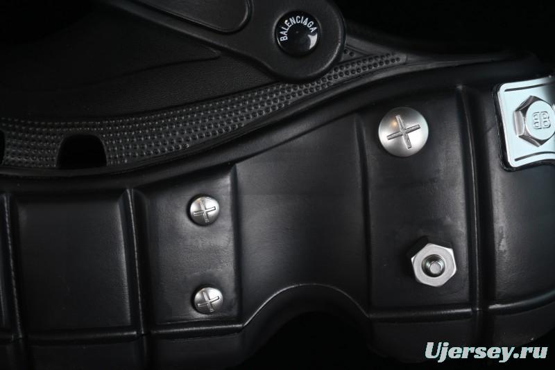 Balenciaga Hardcrocs Slide EVA Round Toe Ultra Thick Sole Clog Sandals - W1S8N1081