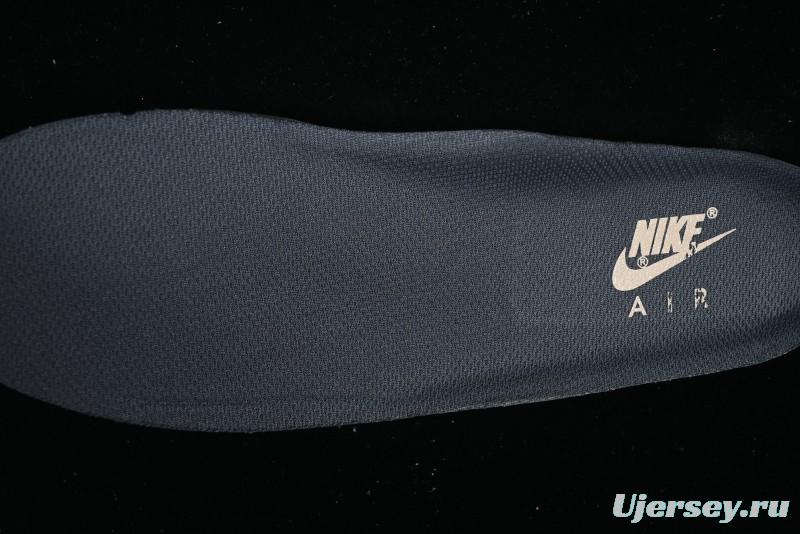 Nike Air Force 1 '07 Low Stussy Collaboration Grey Fog Swoosh Low-Top Casual Sneakers - KK1988-033