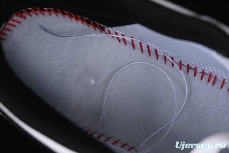 Nike Air Force 1 '07 Low White Black Swoosh Casual Sneakers - 315122-103