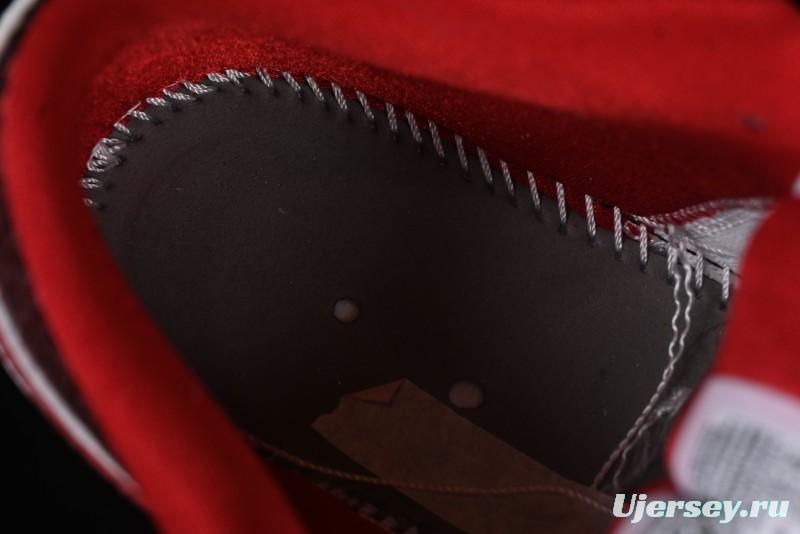 Nike Air Jordan 1 Low AJ1 White Red Casual Sneakers - HJ9338-106