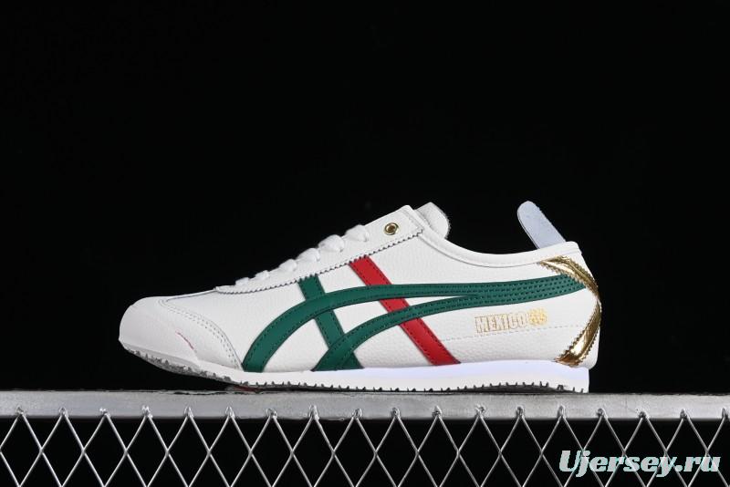 Onitsuka Tiger Mexico 66 Low-Top Leather Sneakers for Casual Running - 1183B511-200