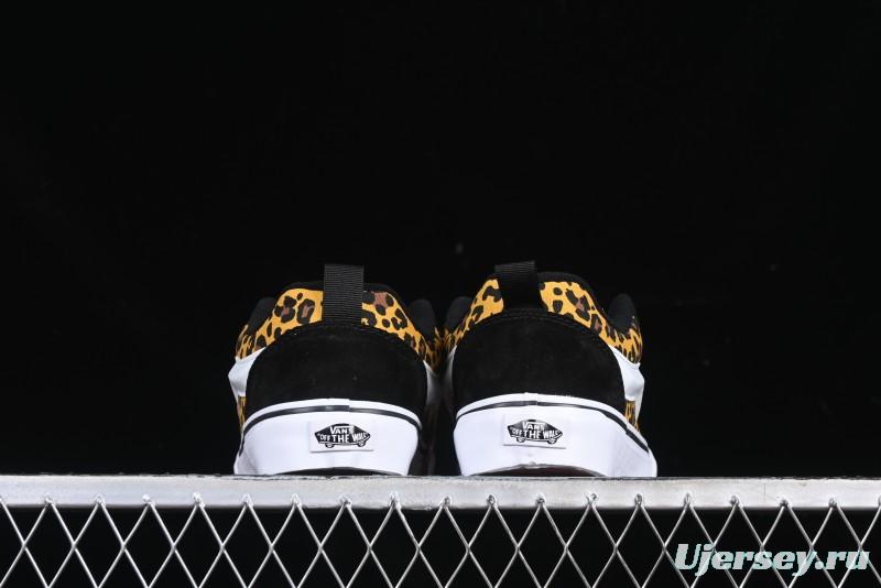 Vans Knu Skool Low Top Casual Sneakers in Leopard Print - VN000CR5CJK
