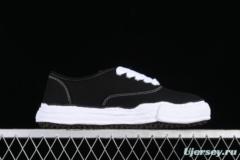 Wayne Original Sole Leather Low Sneaker with Deconstructed Ice Cream Sole - W.E5