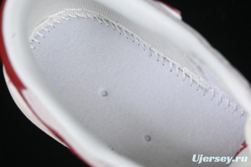 Nike Travis Scott x Fragment Design x Air Jordan 1 Low OG SP AJ1 Retro Sneakers with Reverse Swoosh - XZ6188-056