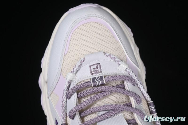 Fila Fusion Retro Mars Running Shoes with Lace-Up Design and Cushioned Sole - F12W432101FGO