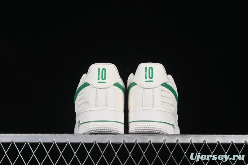 Nike Air Force 1 '07 Low Ted x Portland Collaboration Reflective Green Sneakers - DD8959-707