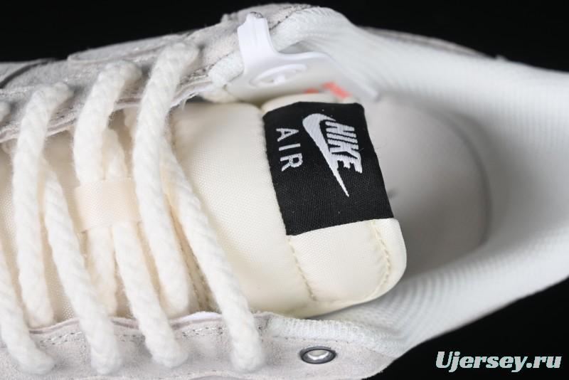 Nike Air Force 1 '07 Low Supreme Champion Collaboration Off-White Mini Swoosh Casual Sneakers - SJ6698-020