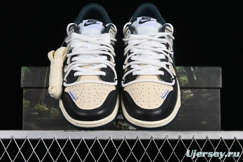 Nike Dunk Low Panda Prank Universe Exploration - Star Trek Mocha SB Strap Low-top Casual Sneakers - FQ8080-133