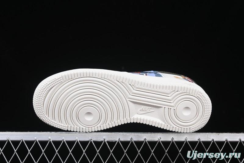 Nike Air Force 1 '07 Low Custom Christmas Party Casual Sneakers - DM0970-132