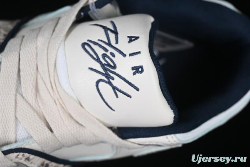 Nike Air Flight 89 Low Year of the Snake Theme Air Cushion Basketball Shoes - FQ8256-001