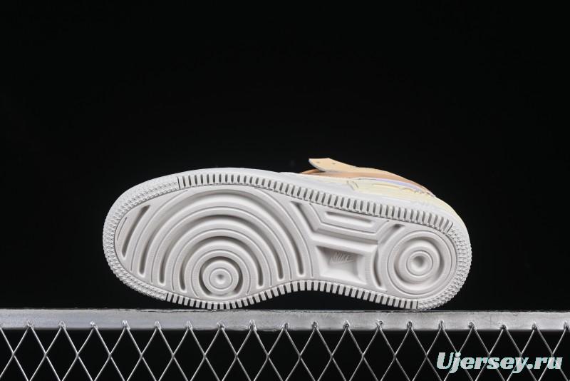 Nike Air Force 1 Shadow Lightweight Elevated Low-Top Sneakers - DZ1847-114