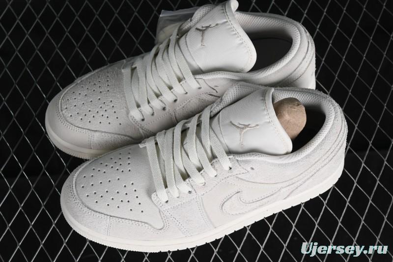 Nike Air Jordan 1 Low AJ1 Casual Sneakers in Earth Gray - FQ3055-100