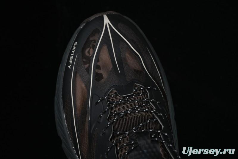 HOKA ONE ONE Satisfy Running Mafate Trail Low-Cut Cushioned Outdoor Hiking Shoes - 1157050 COFF