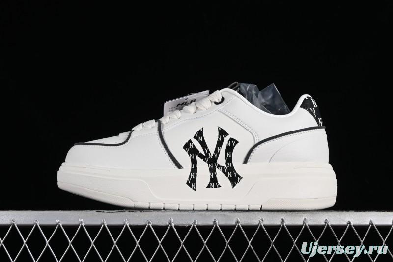 MLB Chunky Liner Basic New York Yankees Thick Sole Casual Sneakers with 6cm Height Increase - 3ASXCLR3N50WHS
