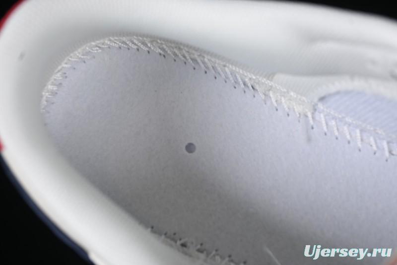 Nike SB Dunk Low Supreme Collaboration Grey Blue Woven Label Anniversary High-End Custom Low-Top Casual Skate Shoes - BB7518-026