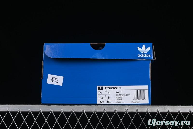 Adidas Originals Superstar XLG Casual Sneakers with Gold Logo Shell Toe and Thick Sole - ID4657