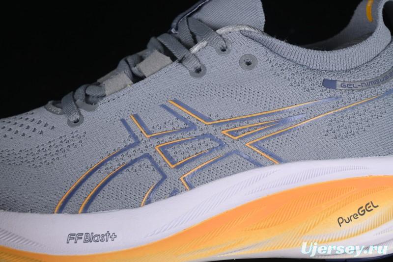 Asics Gel-Nimbus 26 Retro Breathable Casual Shoes Cushioned Men's Durable Running Shoes - 1011B794-020