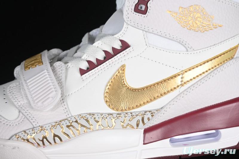 Nike Air Jordan Legacy AJ312 Snake Year Limited Edition Magic Strap Triple One Sneakers - IB4914-161